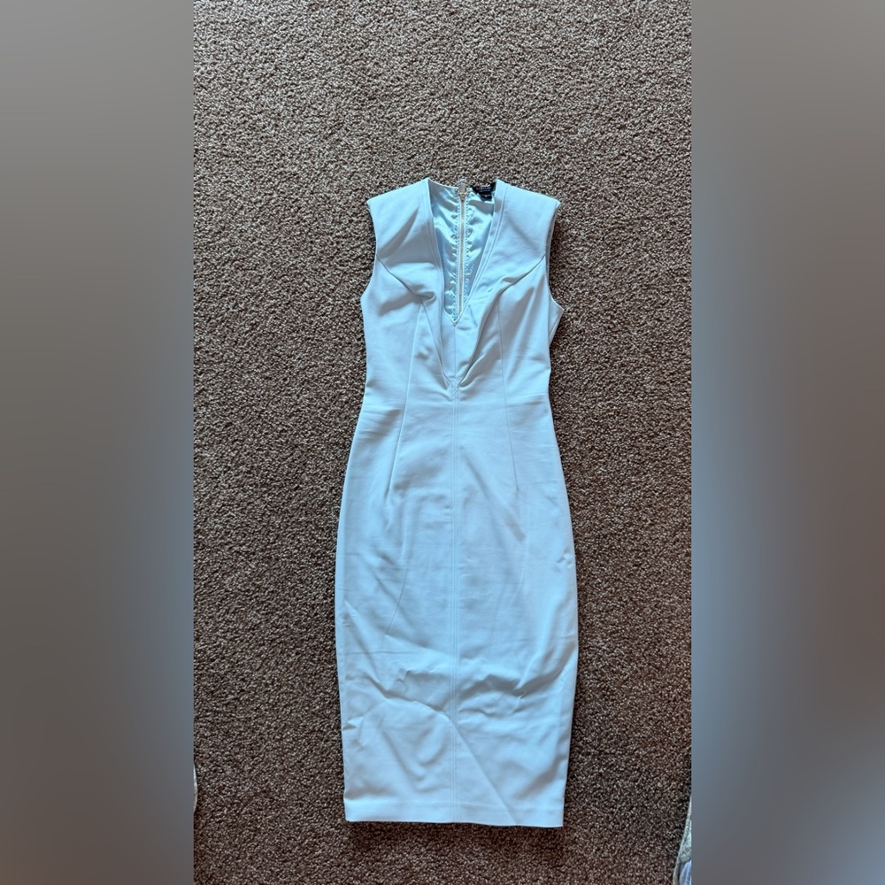 Marciano Chic White Backless Dress